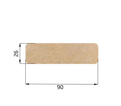 Полок из липы