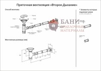 Второе Дыхание для бани Черный
