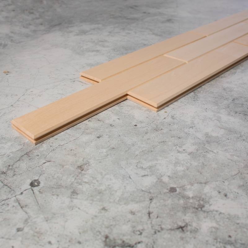 Стеновой паркет из липы