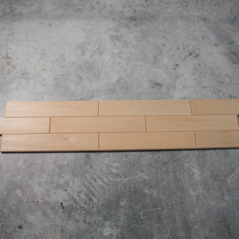 Стеновой паркет из липы