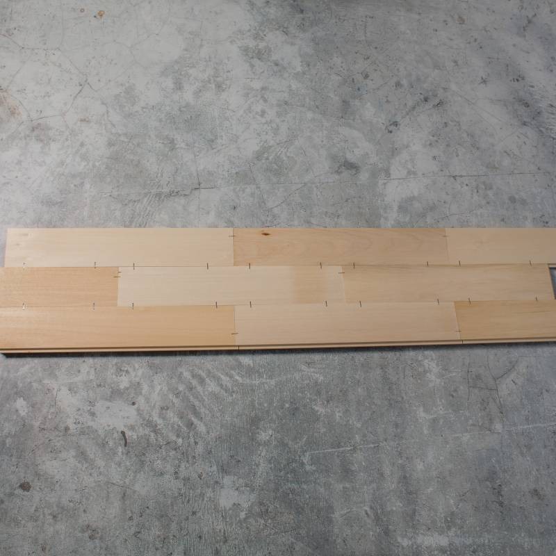 Стеновой паркет из липы