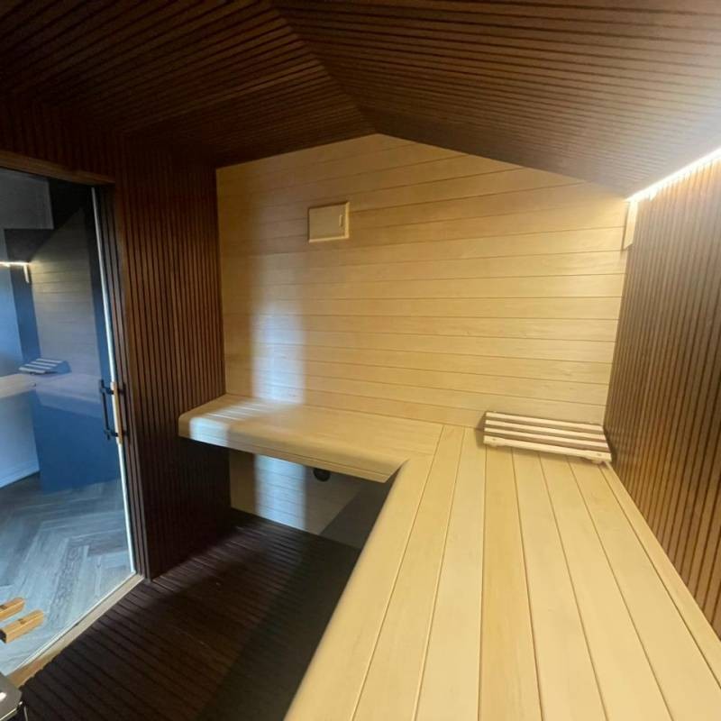 Реечный профиль из термированной липы