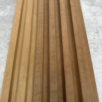 Термированная вагонка из ольхи в реечном профиле