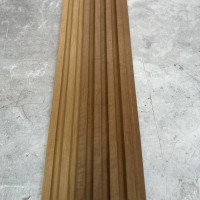 Термированная вагонка из ольхи в реечном профиле