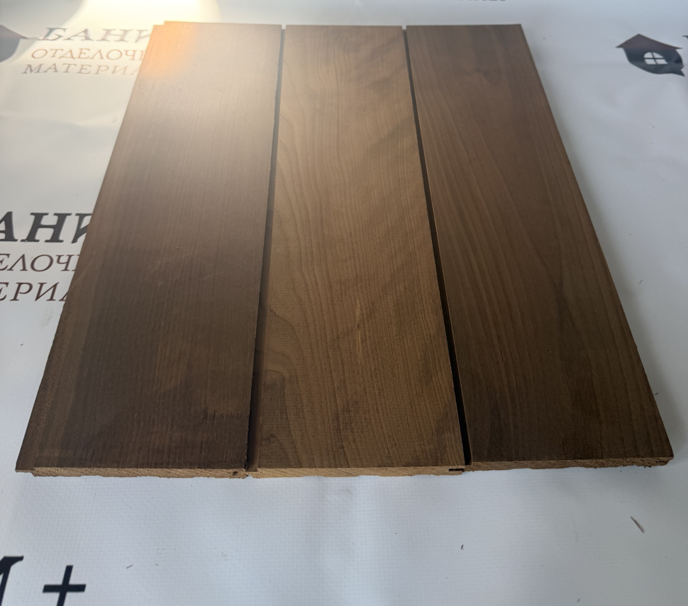 Термированная вагонка в профиле STS из ольхи