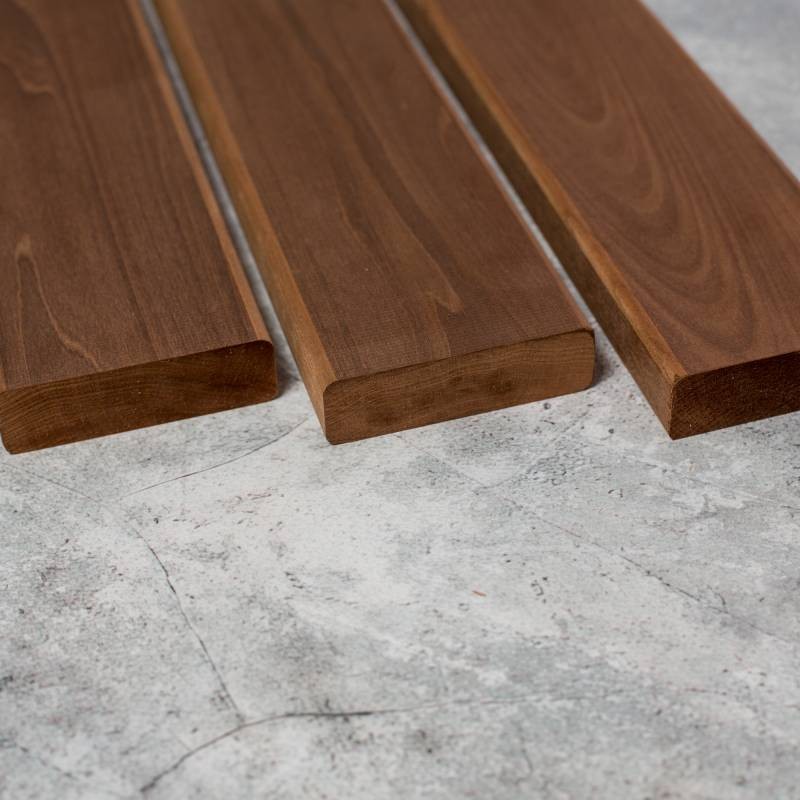 Термированный полок из липы