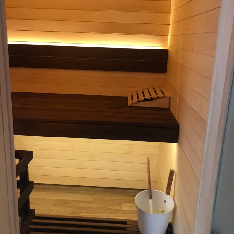 Термированный полок из липы