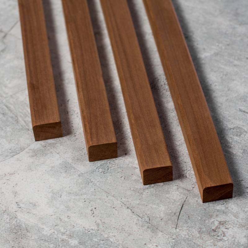 Термированный полок-рейка из липы