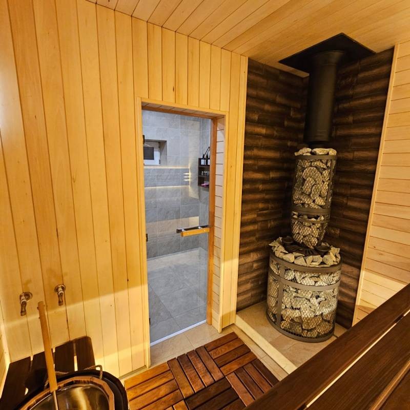 Термированный закругленный угловой полок