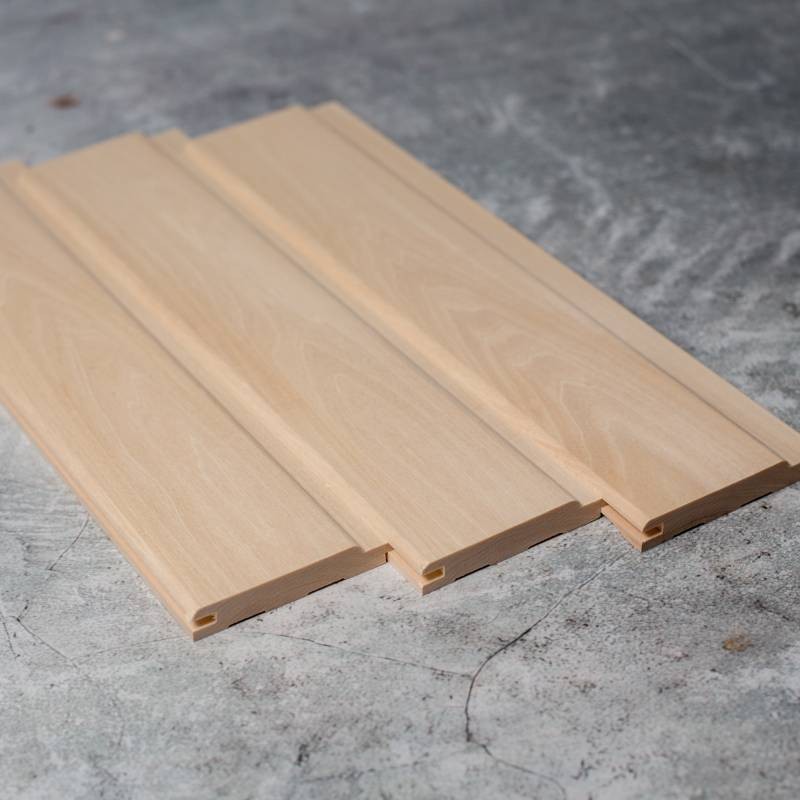 Вагонка из липы в профиле софтлайн