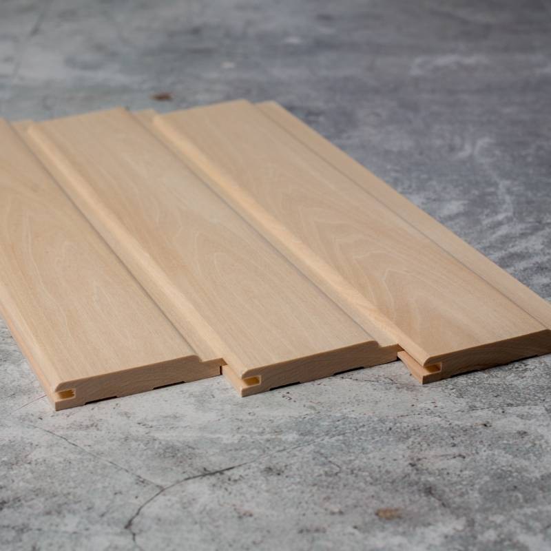 Вагонка из липы в профиле софтлайн