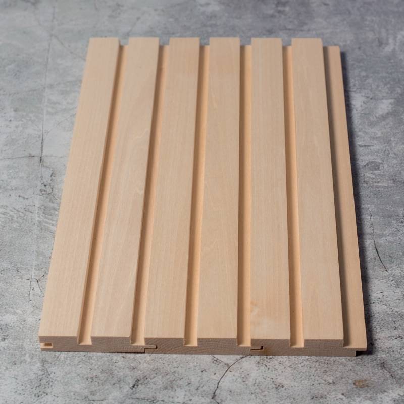 Вагонка из липы в реечном профиле