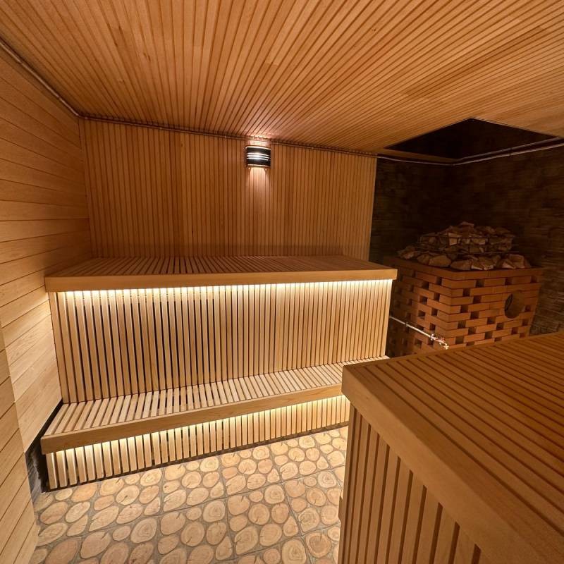 Вагонка из липы в реечном профиле