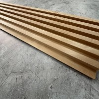 Вагонка из ольхи в реечном профиле