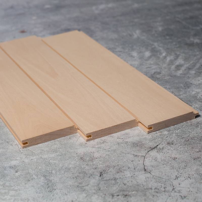 Вагонка из липы в профиле STS